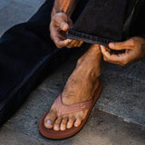 Men's Easy Living Flip Flops Rust