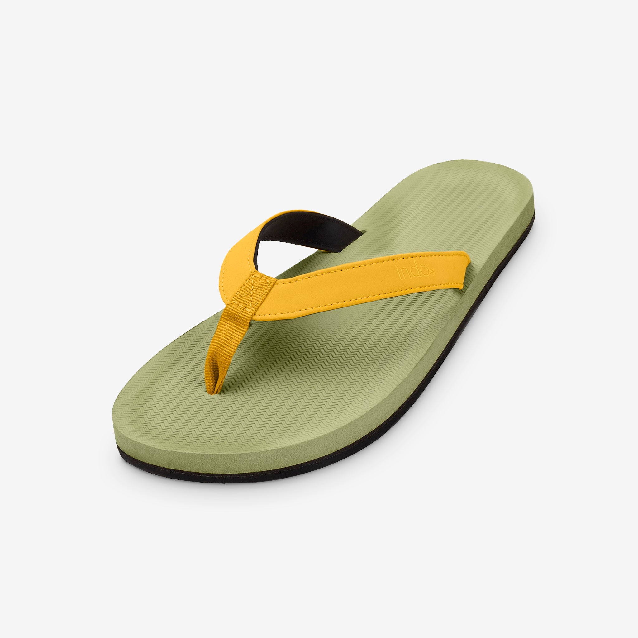 Men's ESSNTLS Flip Flops Olive Honey - Main Image