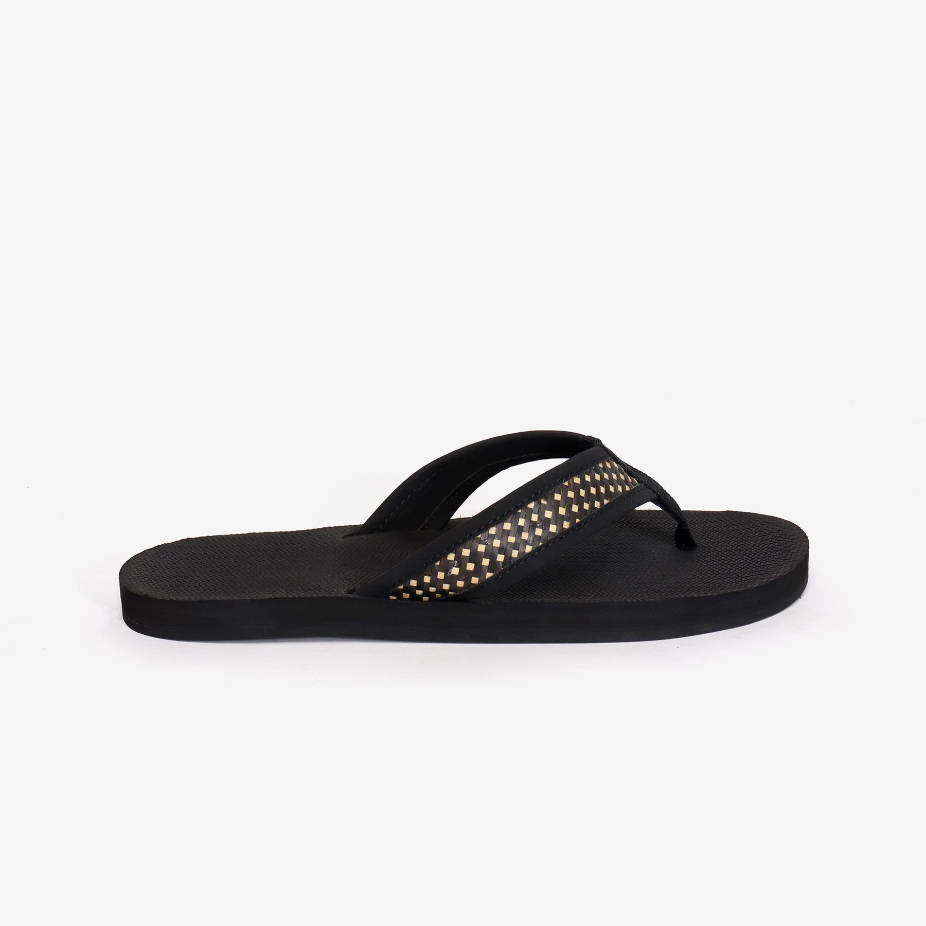 Women's Handep Flip Flops Black Batit Dark