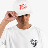 Indo Beach - White/Bali Embroidery