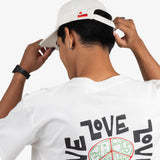 Indo Beach - White/Bali Embroidery