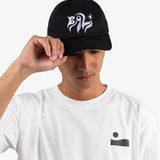 Indo Beach - Black/Bali Embroidery