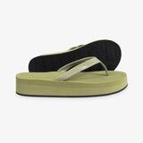 Women's Easy Living Platform Flip Flops Matcha