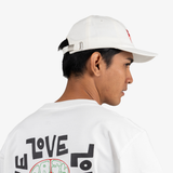 Indo Beach - White/Bali Embroidery
