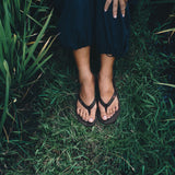 Women's Easy Living Flip Flops Black/Gabah Sole - Limited edition