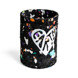 Indosole's Koozie - We Heart We Earth Logo/Black