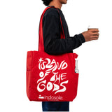 Tote Bag - Bali Island Of the Gods / Red