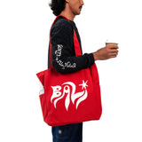 Tote Bag - Bali Island Of the Gods / Red