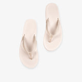 Women's Easy Living Sneaker Sole Platform Flip Flops Sea Salt