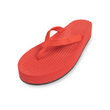 Women's Easy Living Platform Flip Flops Chili