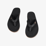 Women's Easy Living Flip Flops Black/Gabah Sole - Limited edition
