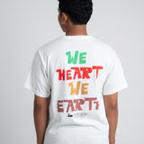 T-Shirt - We Heart We Earth White