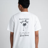 T-Shirt - Easy Palm White
