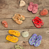 Toddler Easy Living Flip Flops Chili/Ladybug