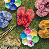Toddler Easy Living Flip Flops Chili/Ladybug