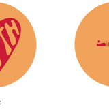 Round Coaster - Earth / Orange