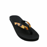 Men's Zodiac Flip Flops Black