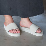 Women's Platform Slide Sea Salt