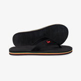Men's Easy Living Flip Flops Reggae Black