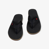 Men's Easy Living Flip Flops Reggae Black
