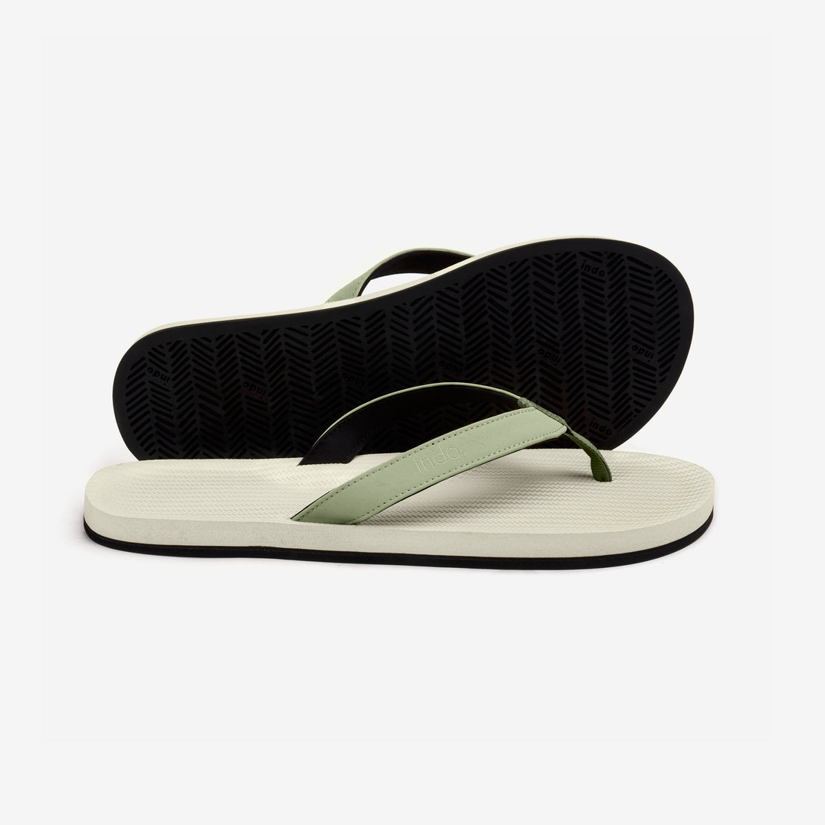 Men's Flip Flops ESSNTLS - Sea Salt/Olive