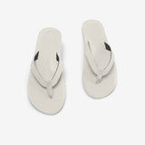 Men's Sneaker Sole Flip Flops Sea Salt