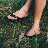 Men's Easy Living Flip Flops Black/Gabah Sole - Limited Edition