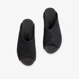 Women's Wabi Sliders Obsidian