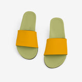Women's ESSNTLS Slide Olive & Honey