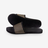 Women's Handep Slide Black Batit Dark