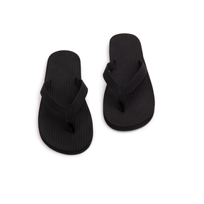 Men's Flip Flops ESSNTLS - Black