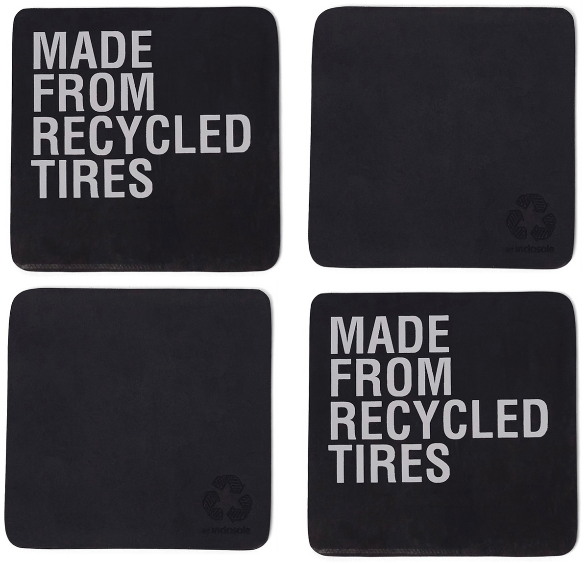 Coaster Recycle Tire - Black
