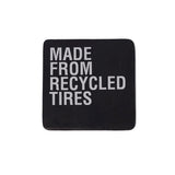Recycled Tire Coaster Black