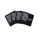Recycled Tire Coaster Black