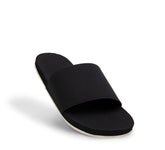 Men's Slides Sneaker Sole - Black/Sea Salt Sole