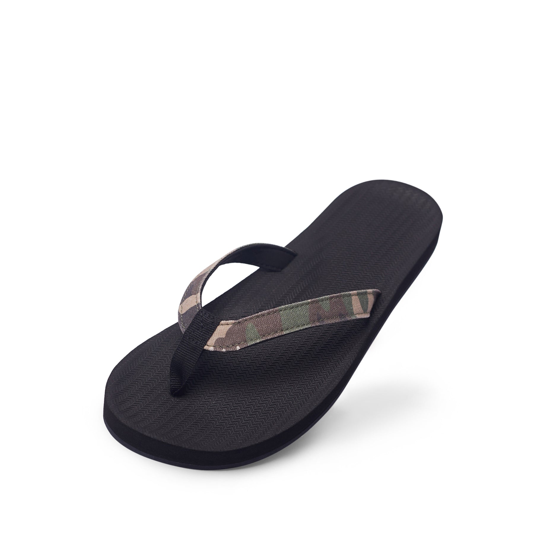 Women's Flip Flops Camo - Black/Camo Regular