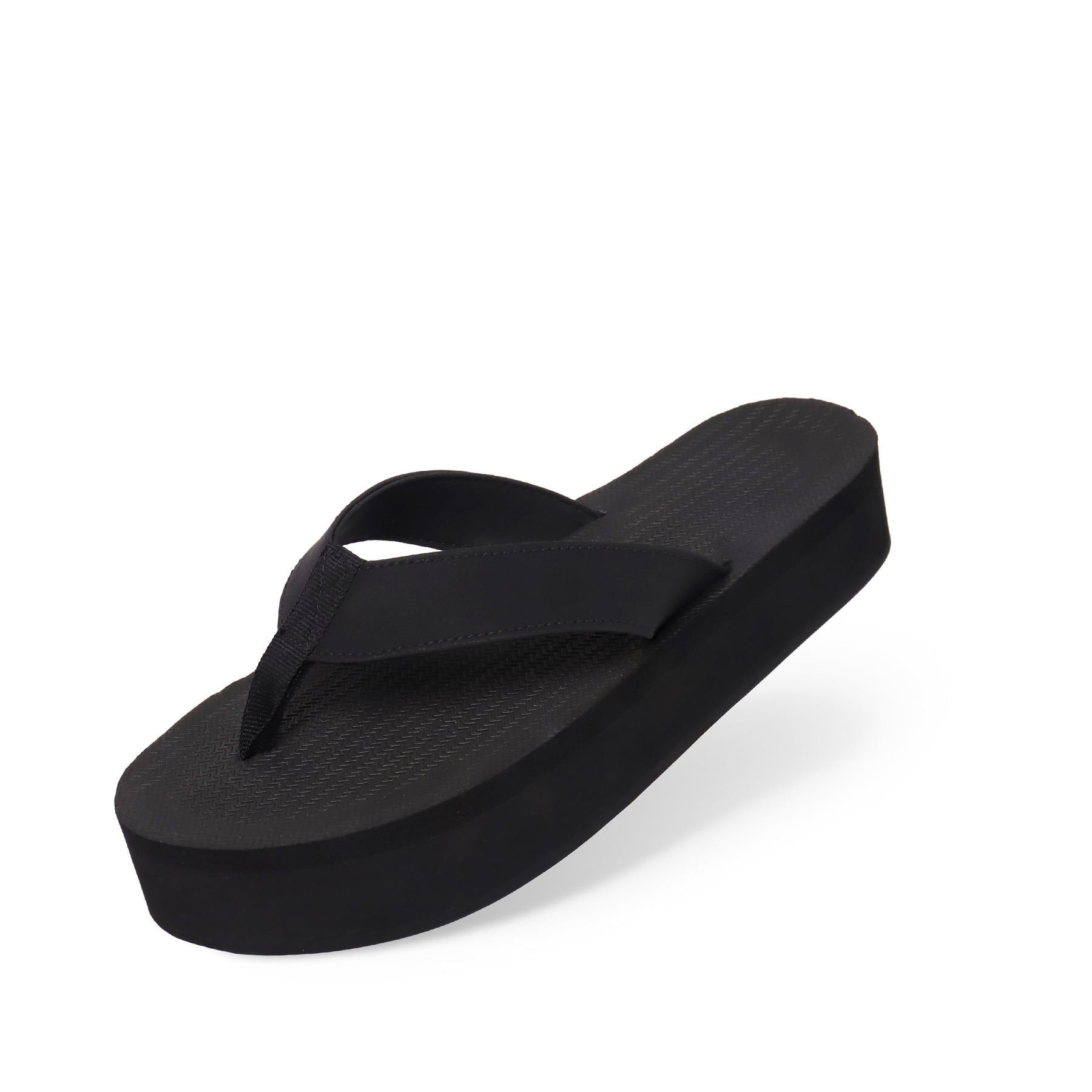 Women's Flip Flops Platform - Black