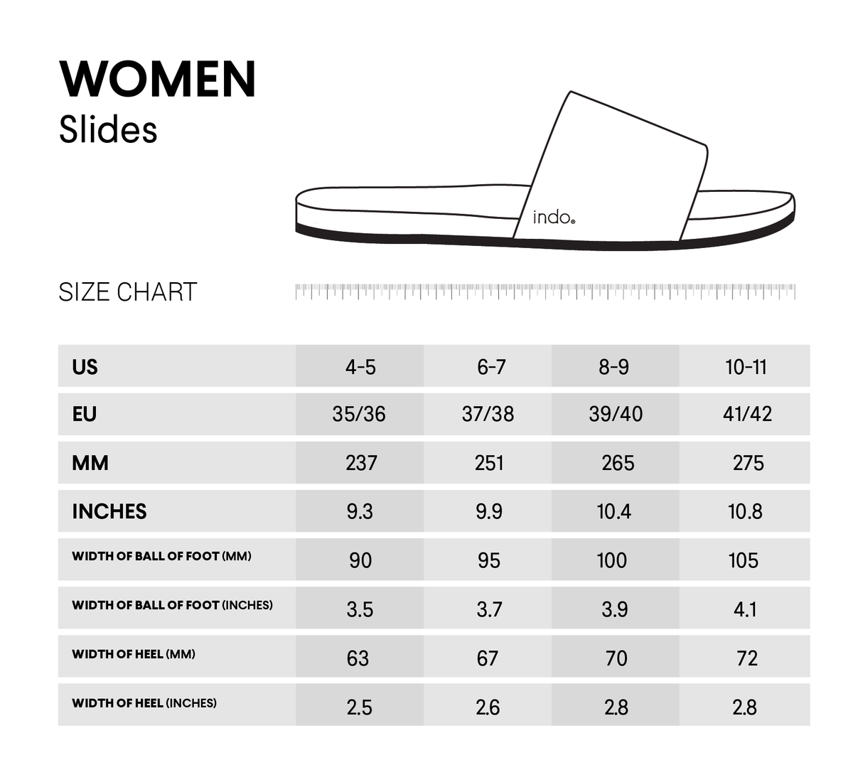 Women's Slides - Shore/Shore Light
